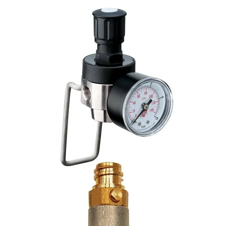 CO2 Druckminderer Ansicht