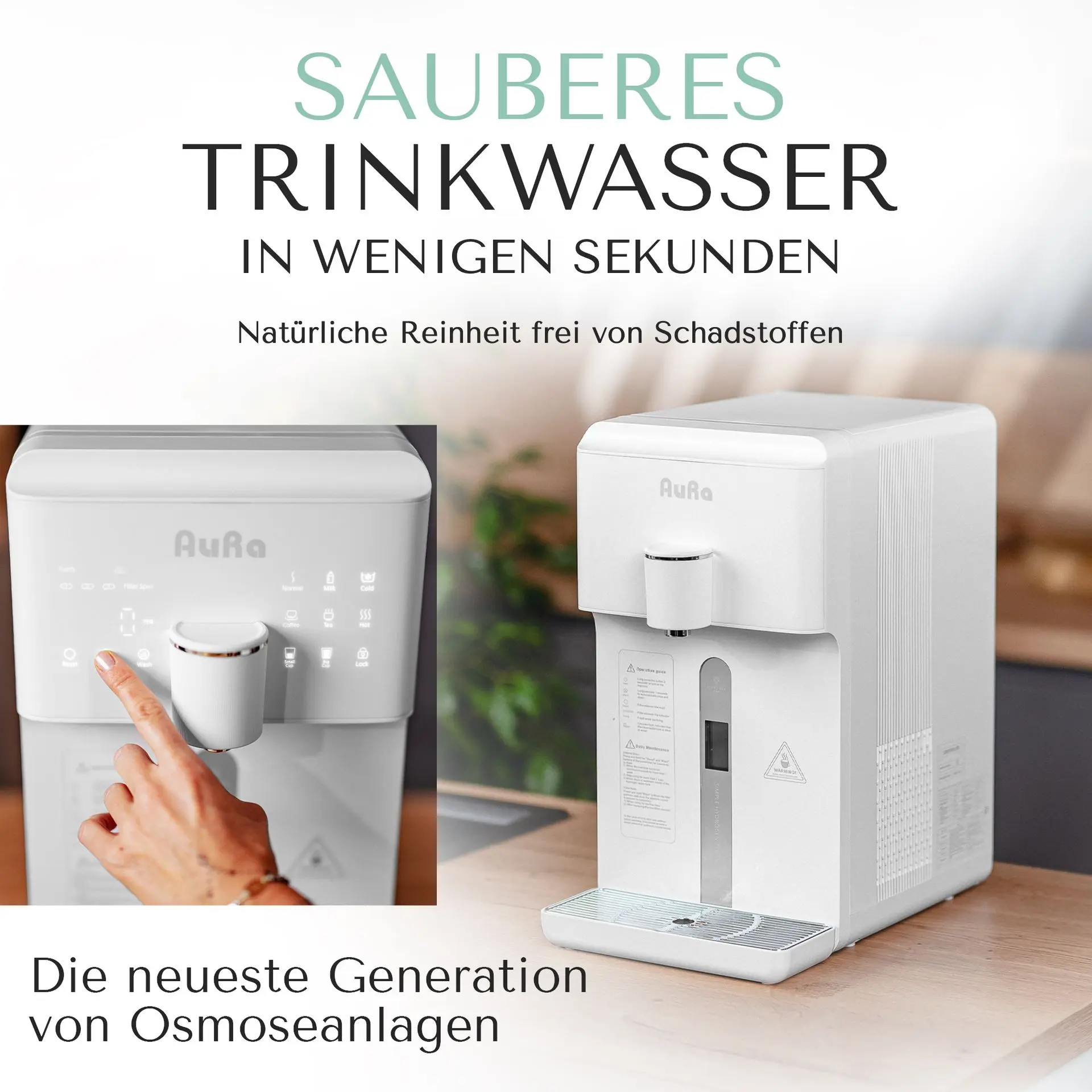 AORA W23 Auftisch-Osmoseanlage