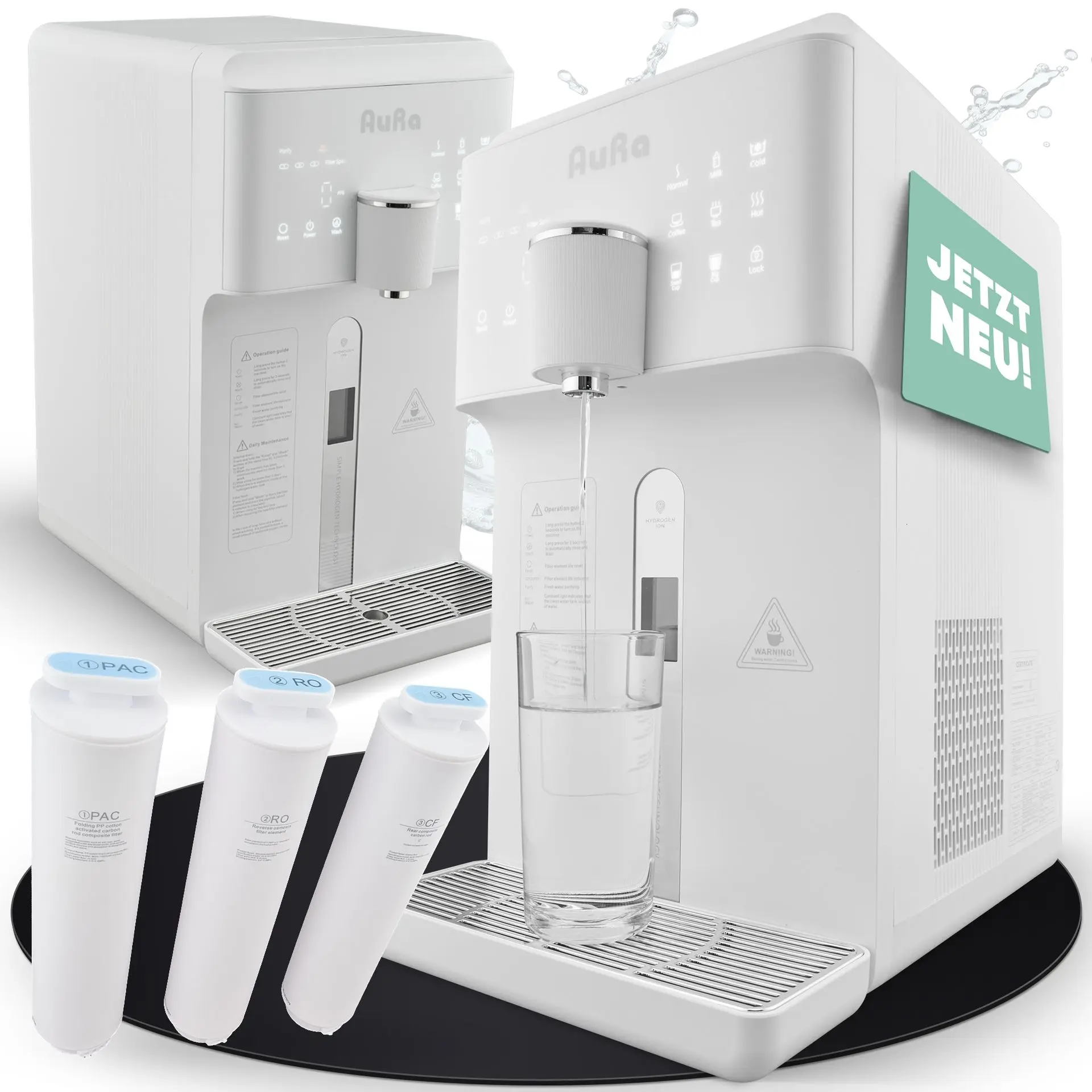 AORA W23 Innenaufbau und Filtersystem