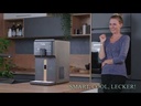 AORA W23 Umkehrosmoseanlage – Auftisch-Wasserspender mit Festwasseranschluss, Heißwasser- & Wasserstofffunktion für reines Trinkwasser