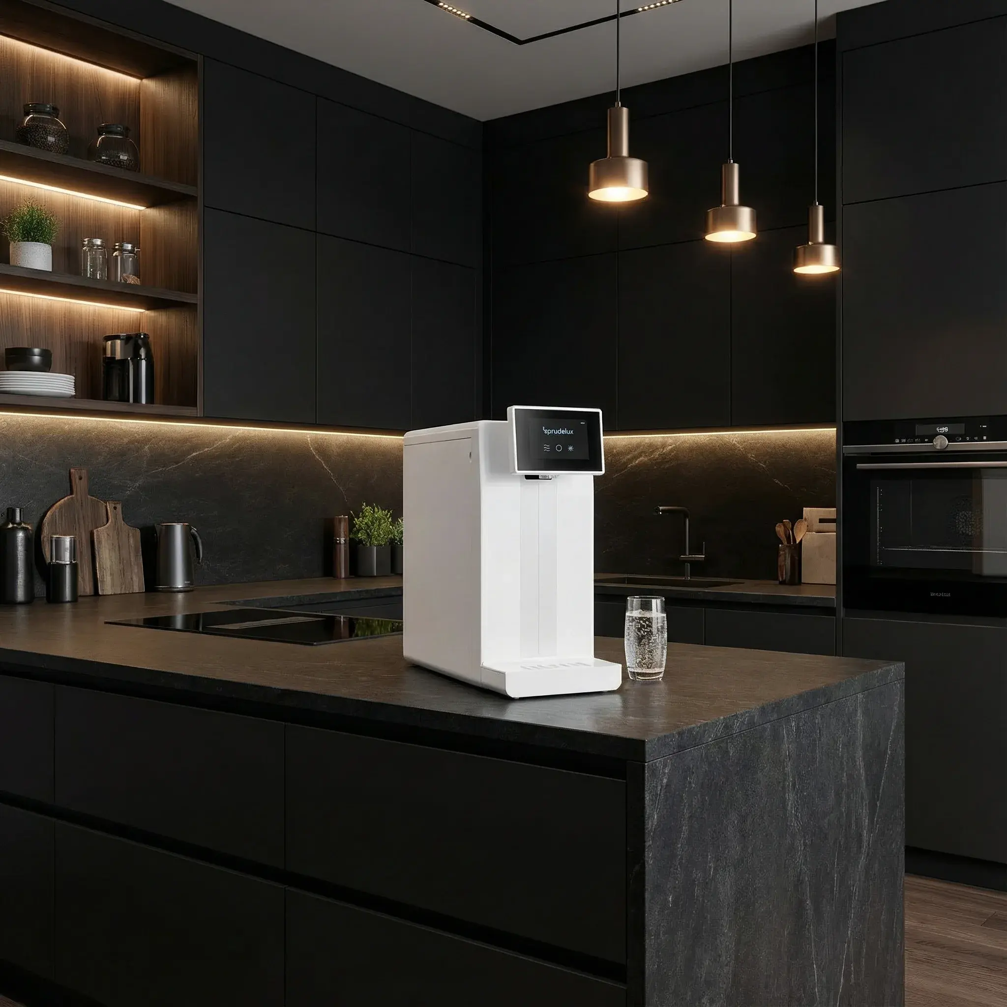 SPRUDELUX POWER SODA in moderner Umgebung