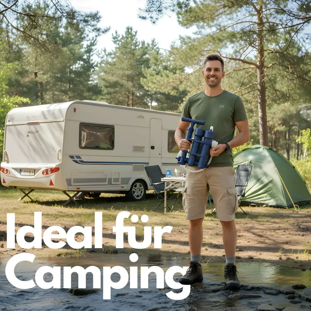 HYDROSOLVE beim Camping