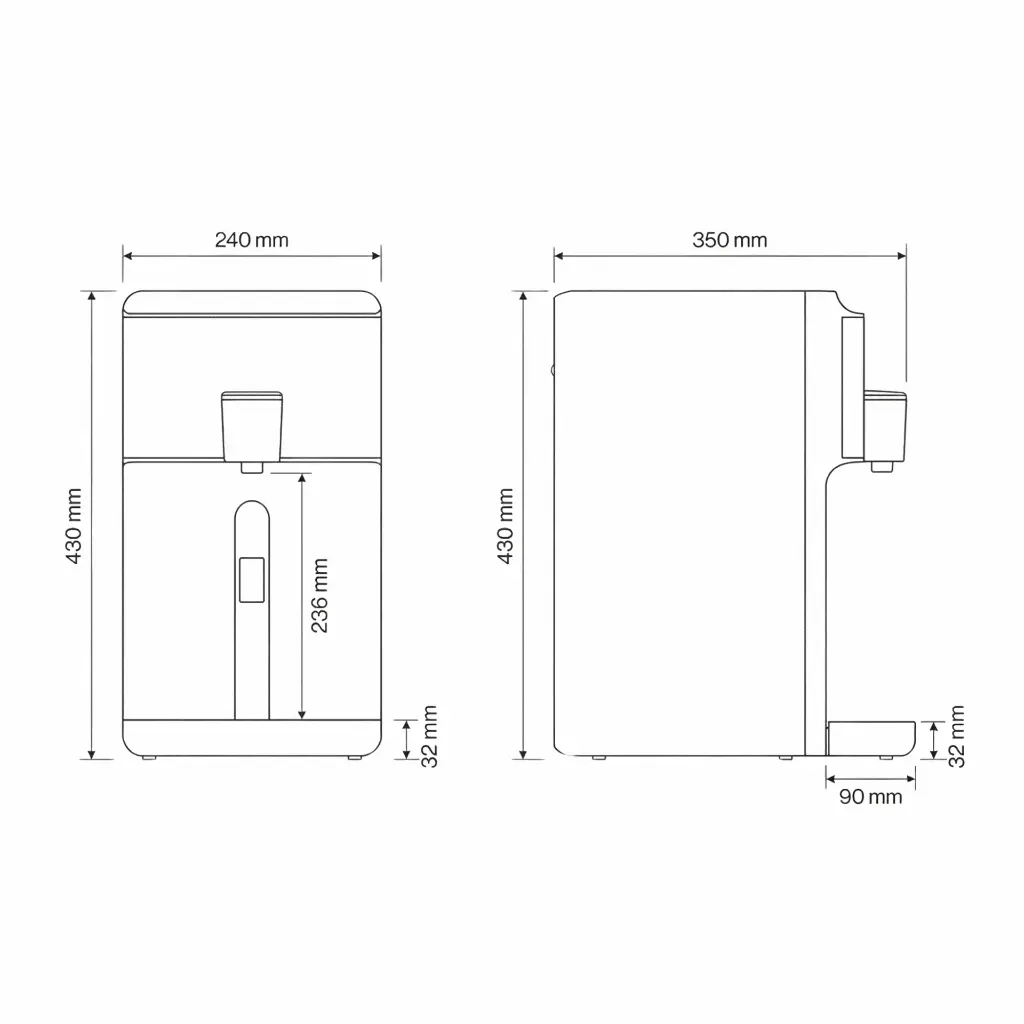 AURA W23 ohne Tank Maßzeichnung.webp