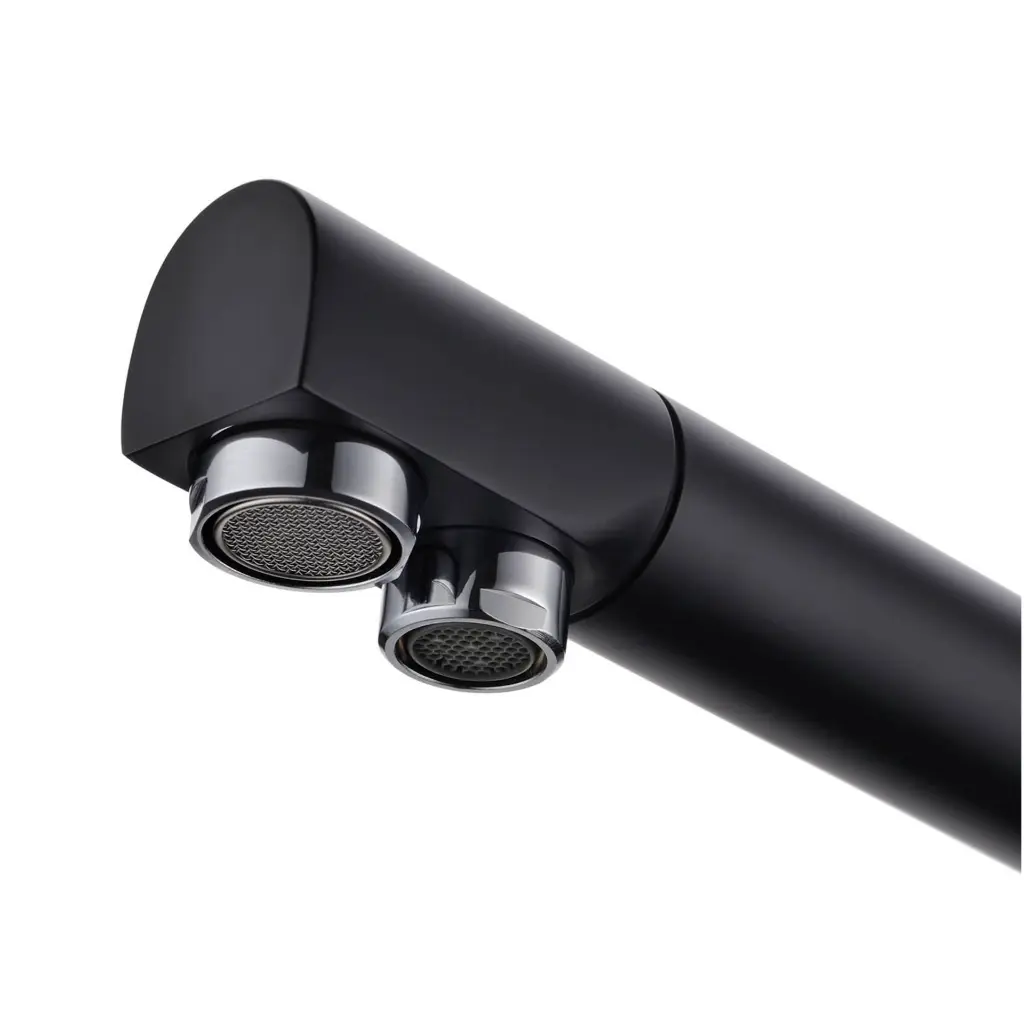 3-Wege-Armatur DANUBIO L-Auslauf in Schwarz3.webp