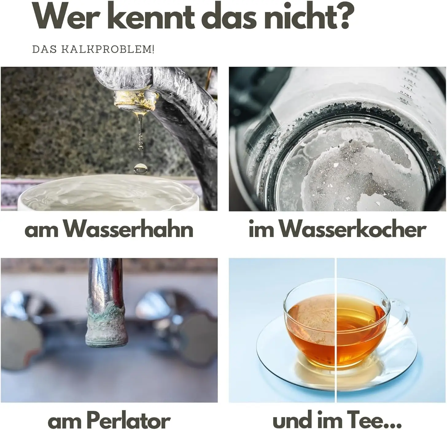 Hinweise zu Kalk im Wasser