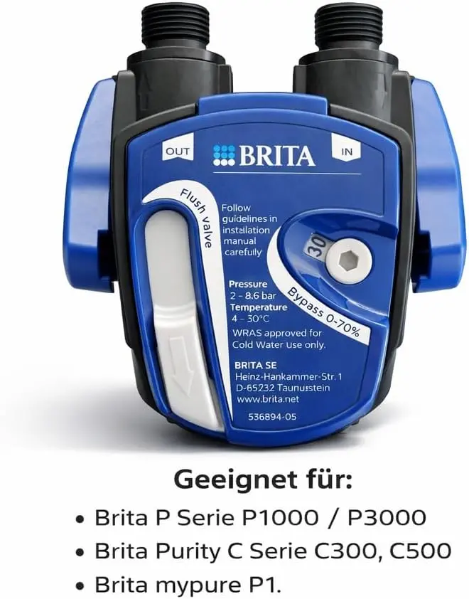 BRITA Filterkopf Seitenansicht