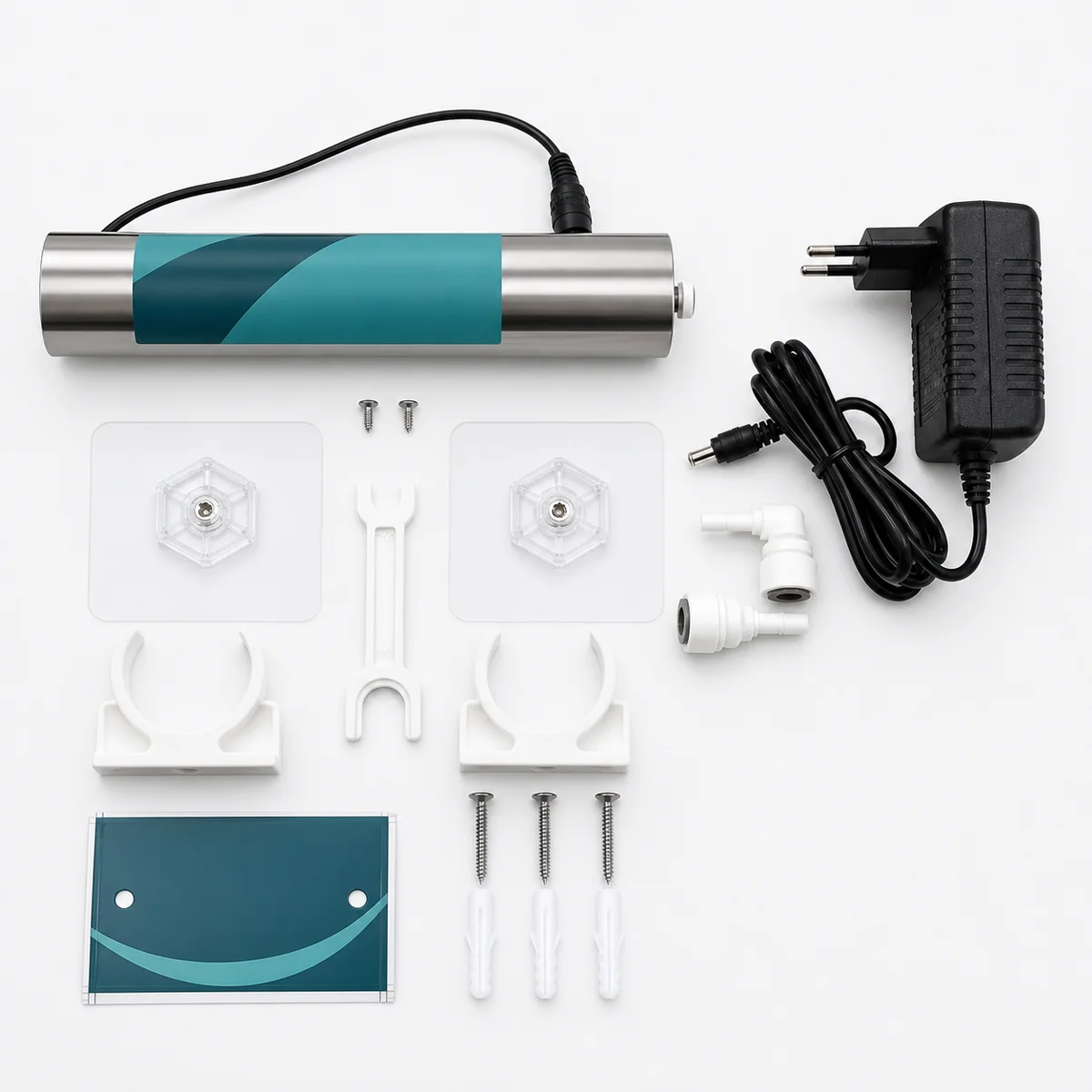 AORA UVC-LED – Lieferumfang und Montagezubehör