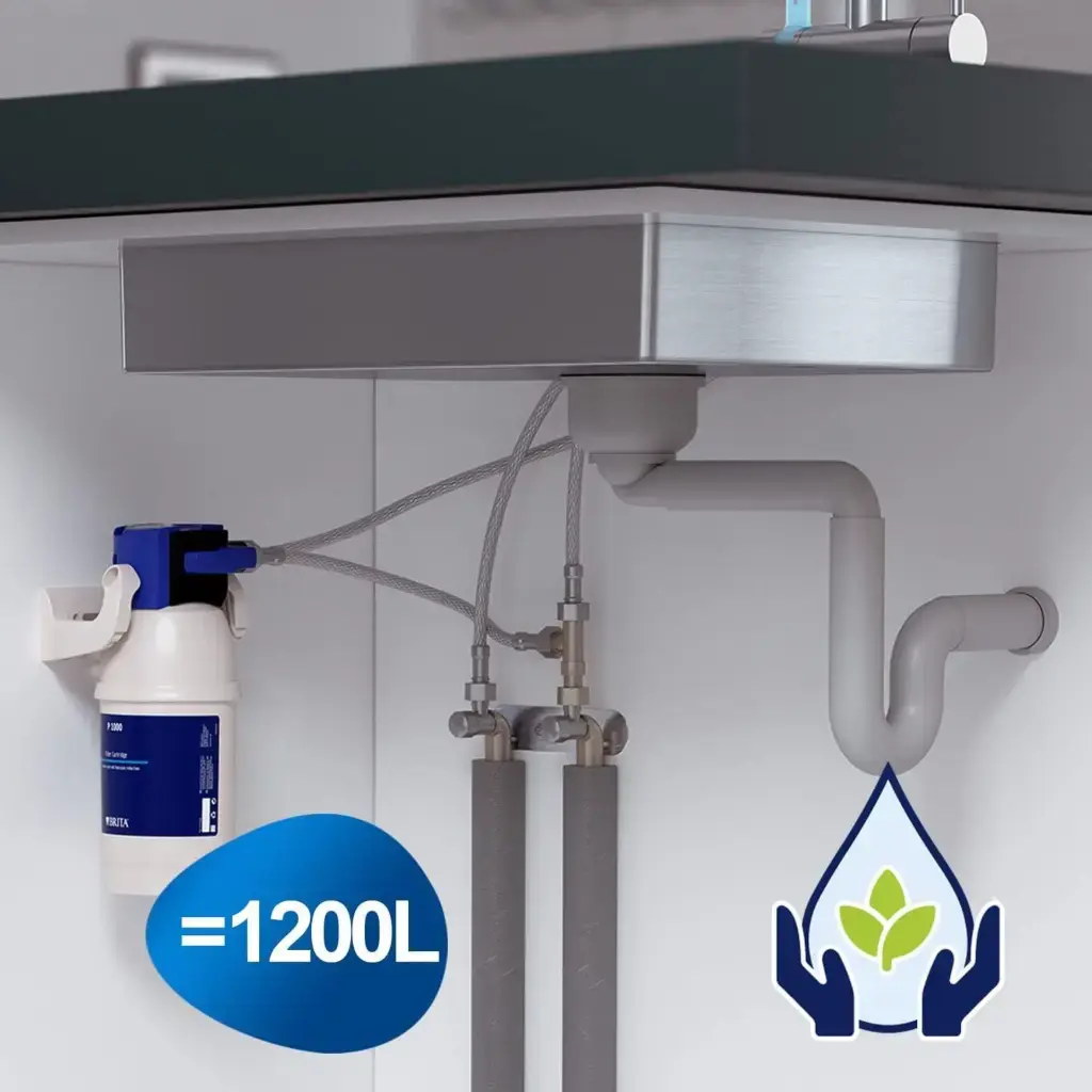 BRITA P1000 Untertisch-Filtersystem unter der Spüle