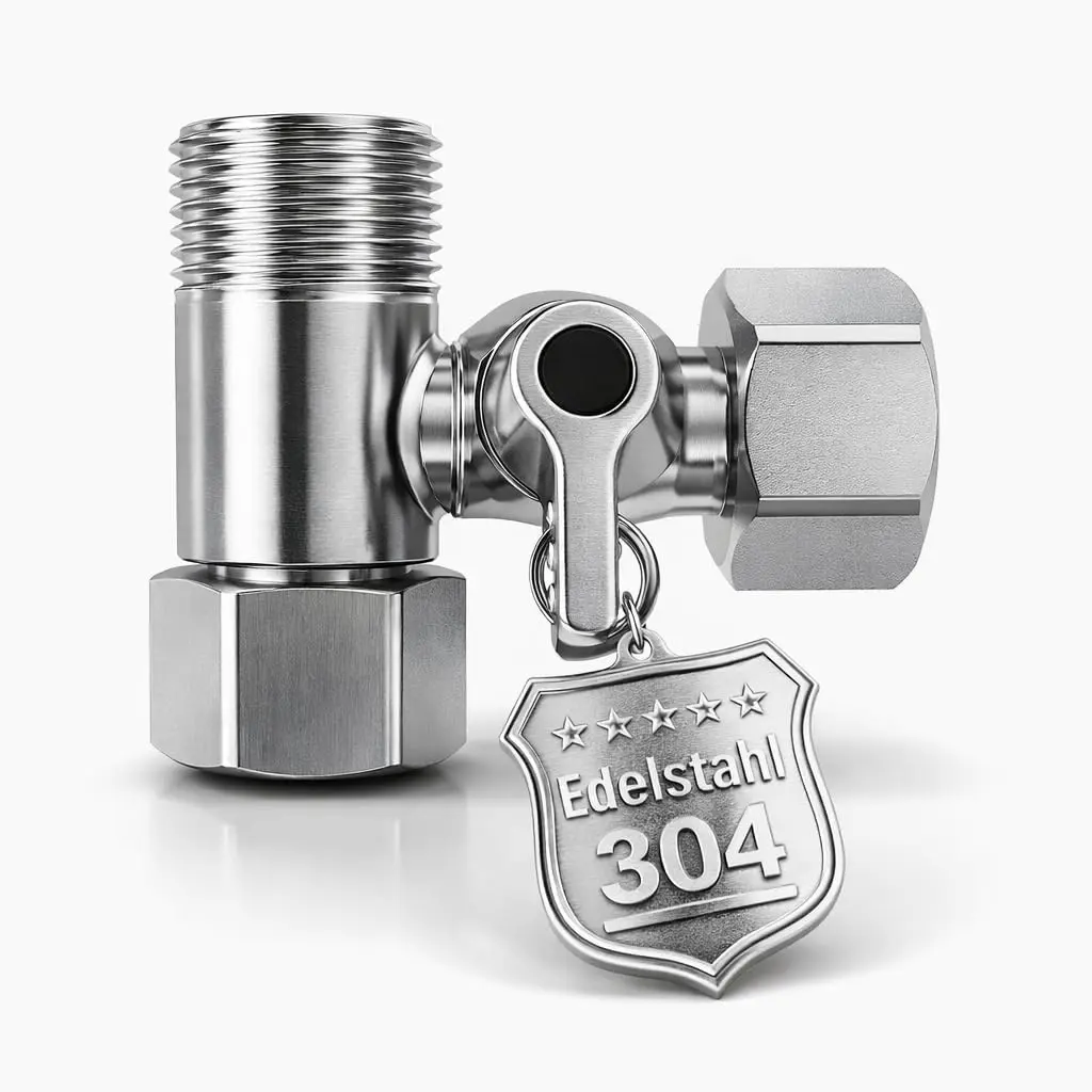 T-Stück Adapter Edelstahl