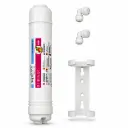 Supreme Inline Mineralisierungskartusche - 1/4" QT  - Aktivkohle & Mineralien - Einbau Set