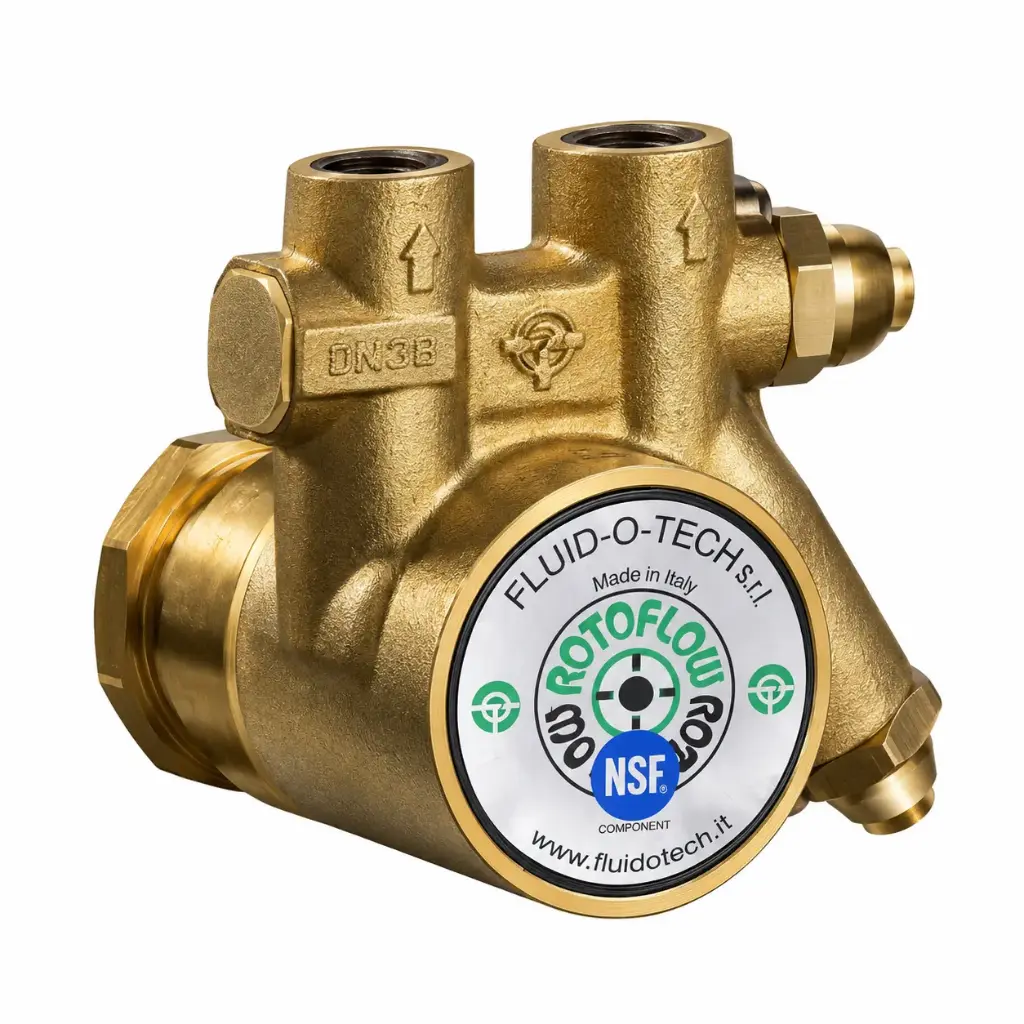 Wasser-Pumpe Rotationspumpe 300 l/h aus Messing für SPRUDELUX NUOVO und SENNA GAS RO