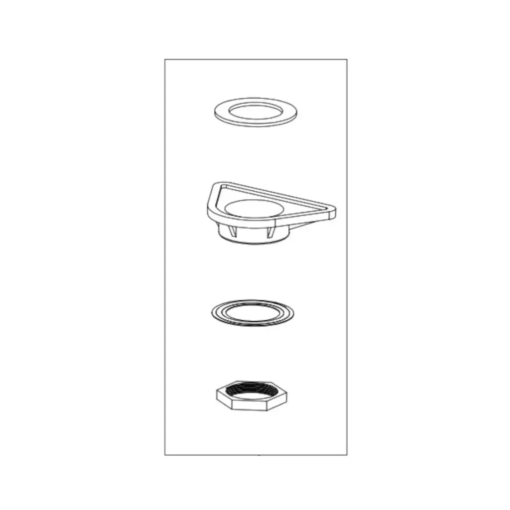 Montageset für 5-Wege-Wasserhahn CUCINA CUCINA, ESTETICA, NOBIUS, CUCINA IDEALE 3 und 5 Wege