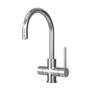 5-Wege-Armatur COLD C-Auslauf in Chrom - Wasserhahn für Trinkwassersystem Diamond COLD