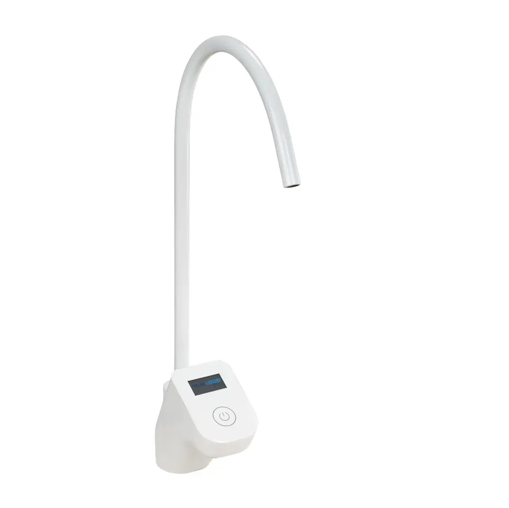 1-Weg-Armatur APOLLO TOUCH LCD in Weiß - druckloser Wasserhahn inkl. Magnet-Ventil, geeignet für Amway eSpring