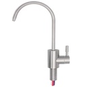 1-Weg-Armatur SOFIA C-Auslauf in Edelstahl Massiv - Druckloser Wasserhahn