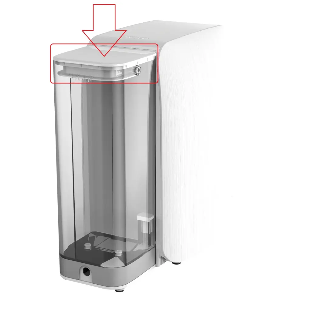 Ersatzdeckel für den Wassertank zu AORA – Mobile Umkehrosmoseanlage mit Heißwasserfunktion W12