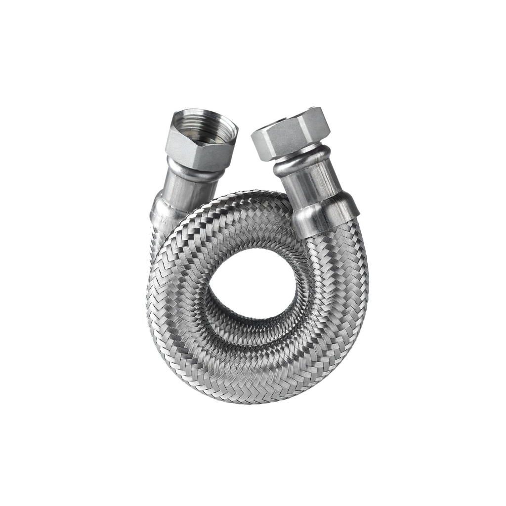 Panzerschlauch 50 cm IG1" x IG1" für Enthärtungsanlage