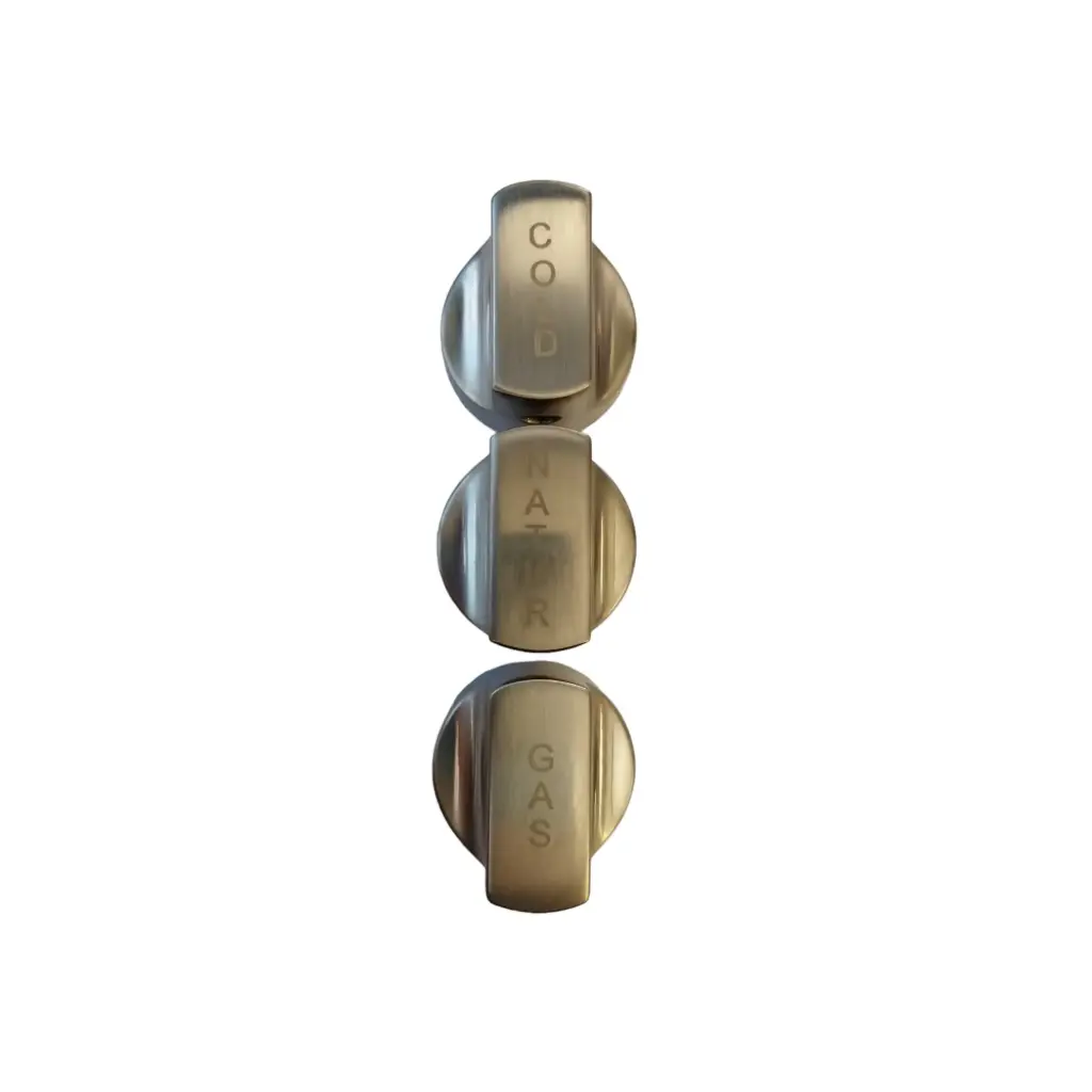 Hebel / Bedien-Griff Edelstahl Optik für 3-Wege-Armatur GM 6180M, 6180M.390