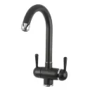 3-Wege-Armatur GM C-Auslauf in Onyx