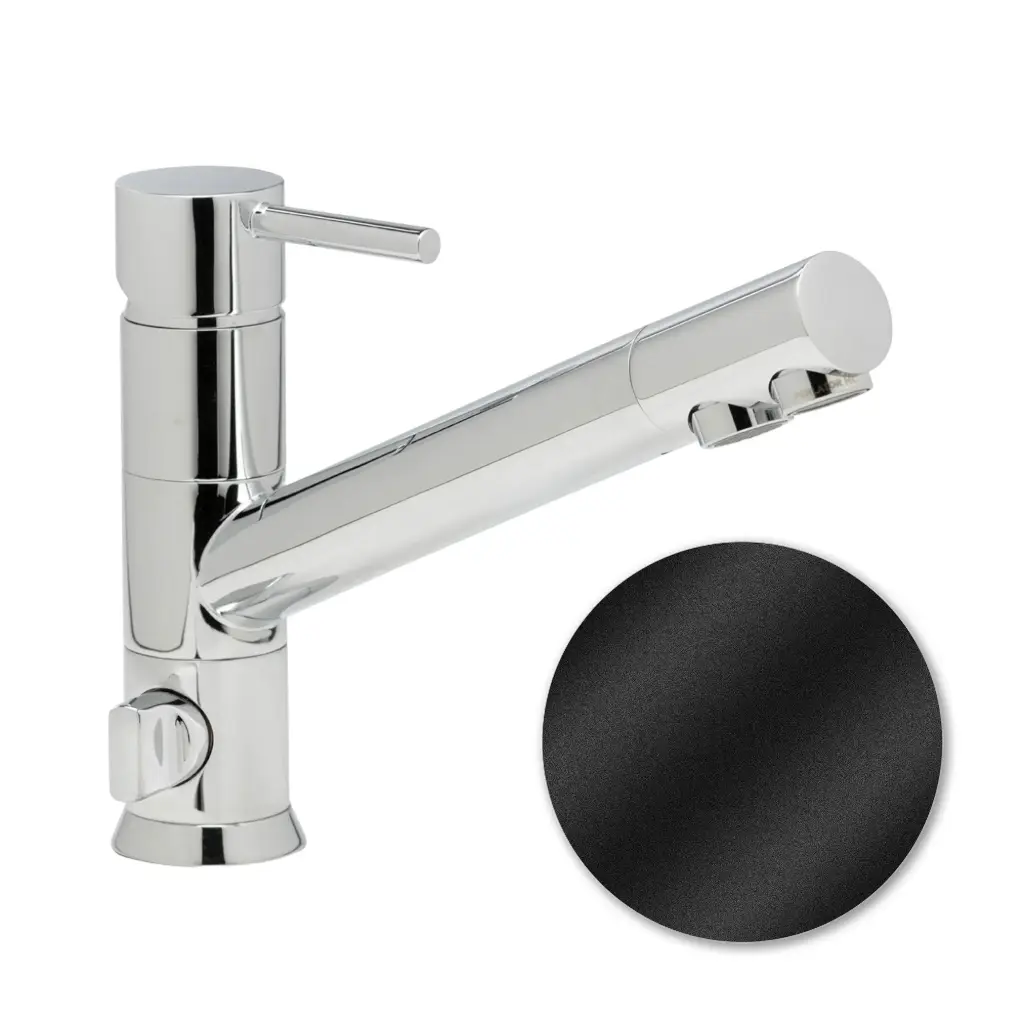 3-Wege-Armatur LUCA in Onyx