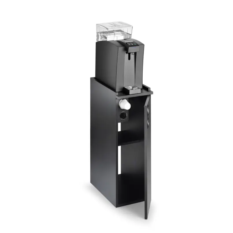 Unterschrank für Auftisch-Wasserspender Sprudelux Verso, Diamond Black&White, Power Soda 2.0