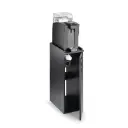 Unterschrank für Auftisch-Wasserspender Sprudelux Verso, Diamond Black&White, Power Soda 2.0