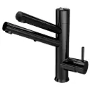 5-Wege-Armatur CUCINA IDEALE in Full Black - mit ausziehbarer Brause