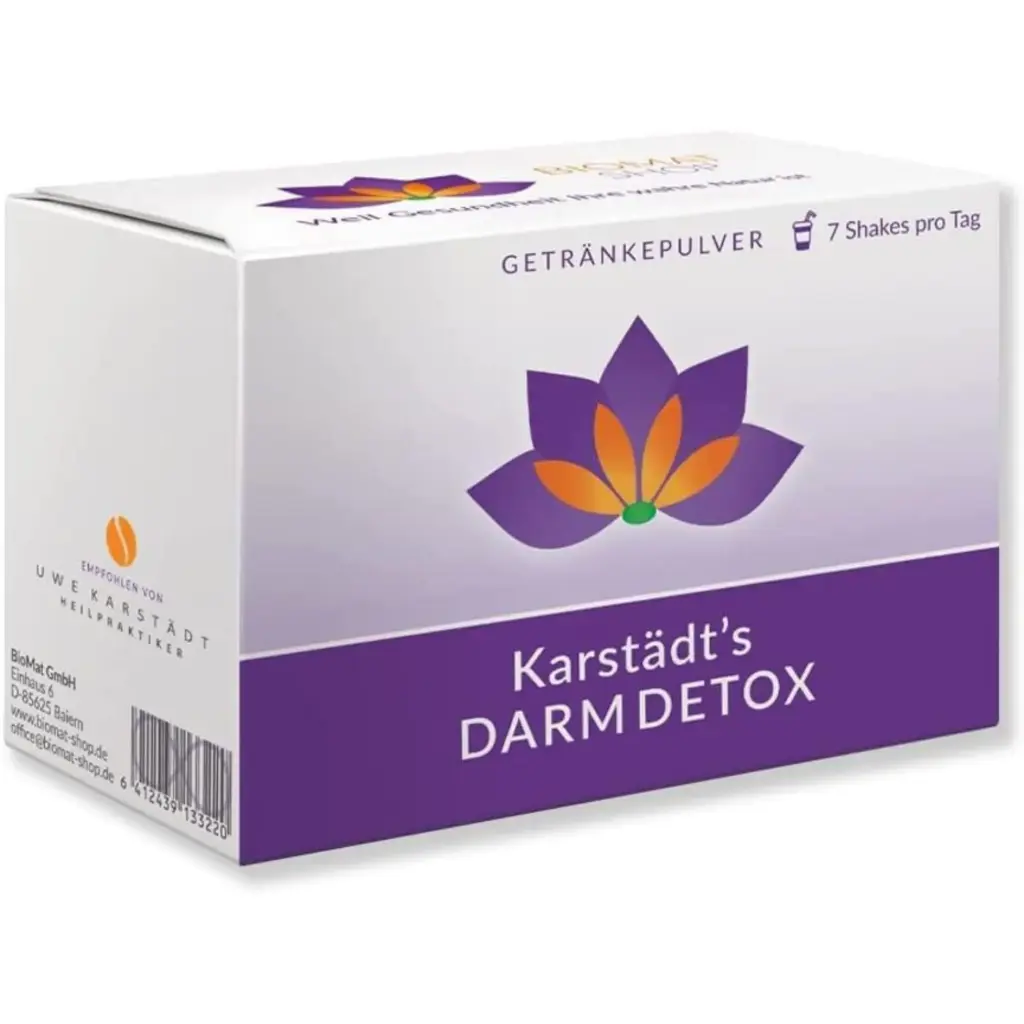 Karstädt’s DARMDETOX Darmkur – Natürliche Körperreinigung & Darmgesundheit | 1–6 Tage Detox-Programm | Darmreinigung & Körperentgiftung