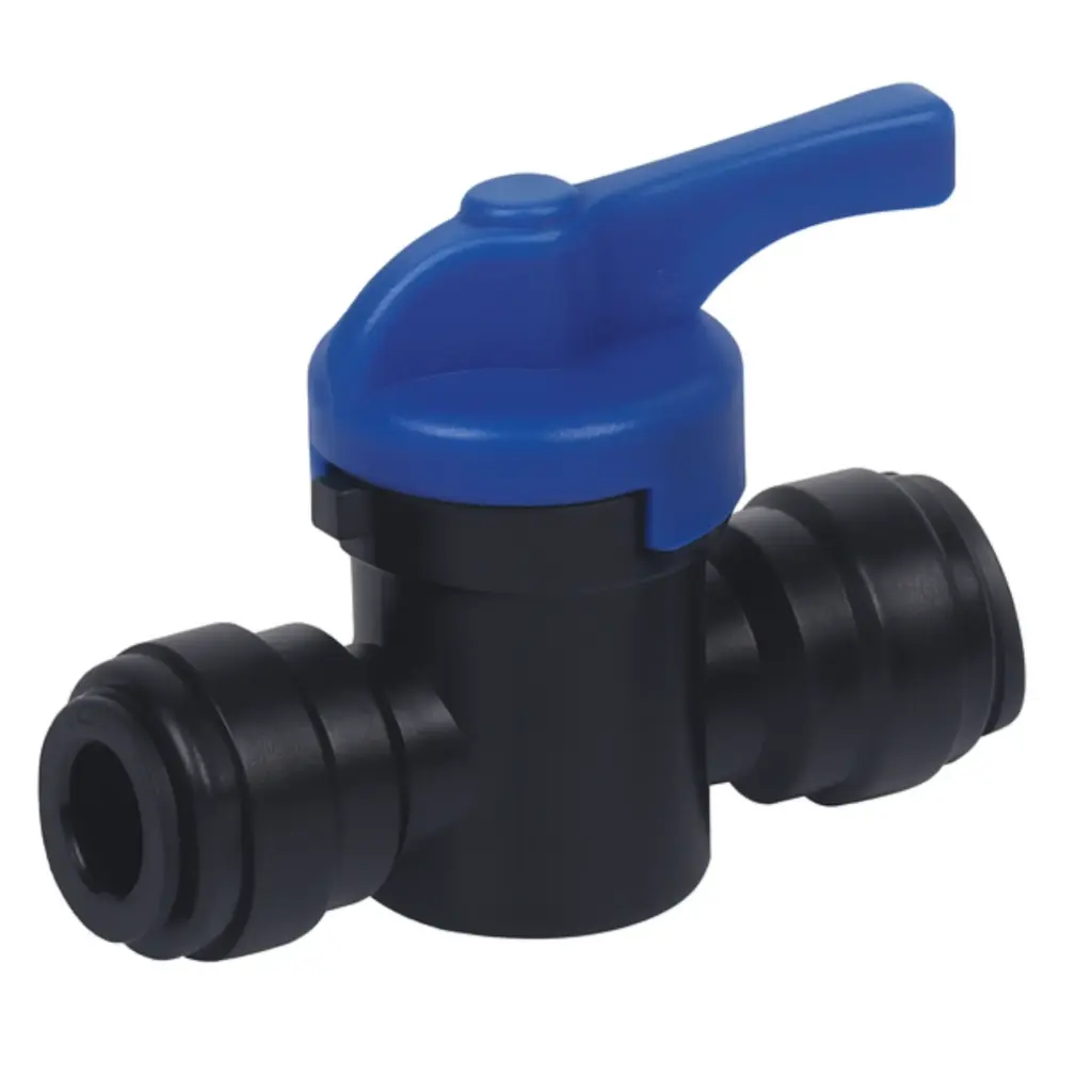 Absperrhahn QC - Push Fitting Adapter