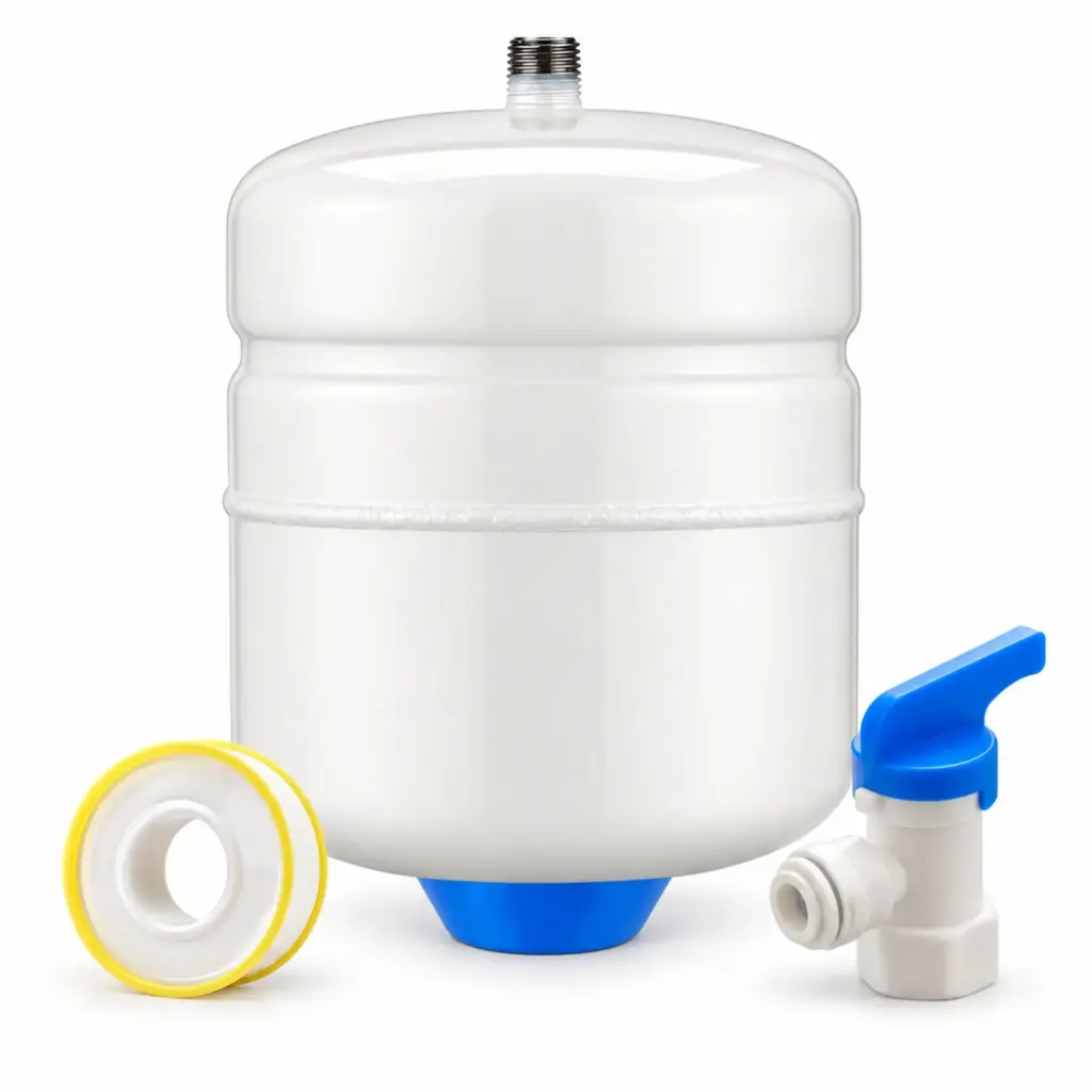 Osmose Druckspeicher Set mit Anschlussfitting und Teflonband