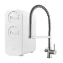 AORA GT800 Umkehrosmose Wasserfilter ohne Tank | 2,2 L/Min. Durchfluss | inkl. 3 Wege-Edelstahl- Wasserhahn | Quick Change Filter | geprüfte Qualität