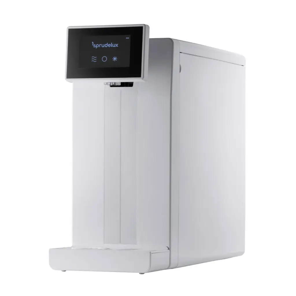 SPRUDELUX® POWER SODA - Premium Auftisch-Sprudelanlage | 20 L/Std. | höchster CO2 Gehalt | kompakt & leistungsstark | Made in Italy 🇮🇹