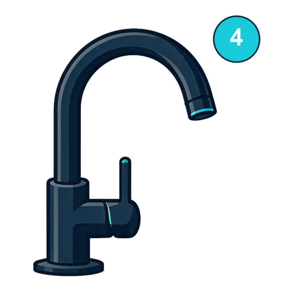 4-Wege-Armaturen