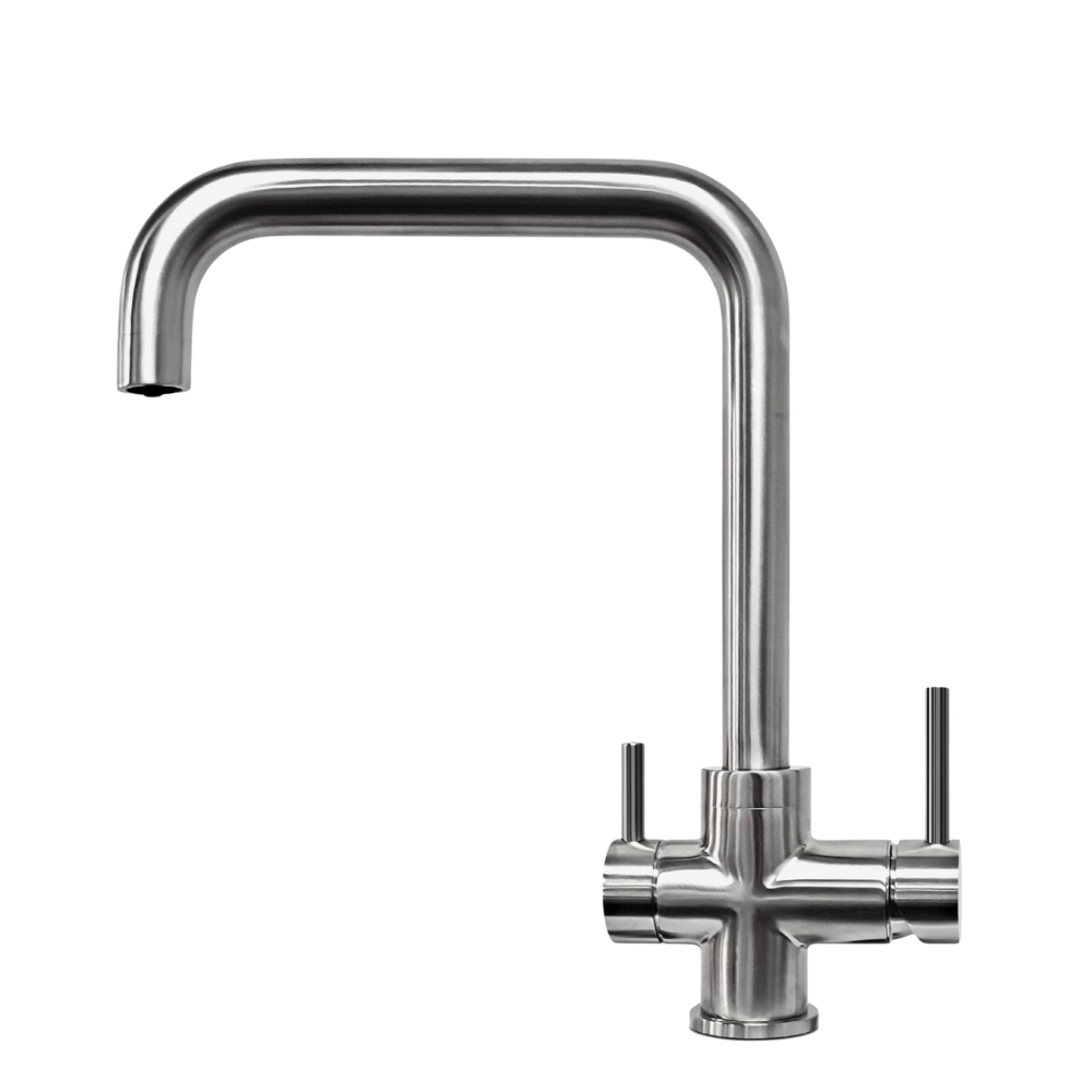 Armatur: GIULIA U-Auslauf Edelstahl