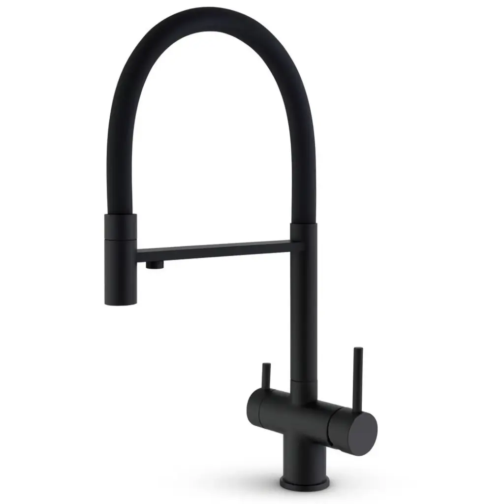 Armatur: ALPINA Edelstahl Schwarz