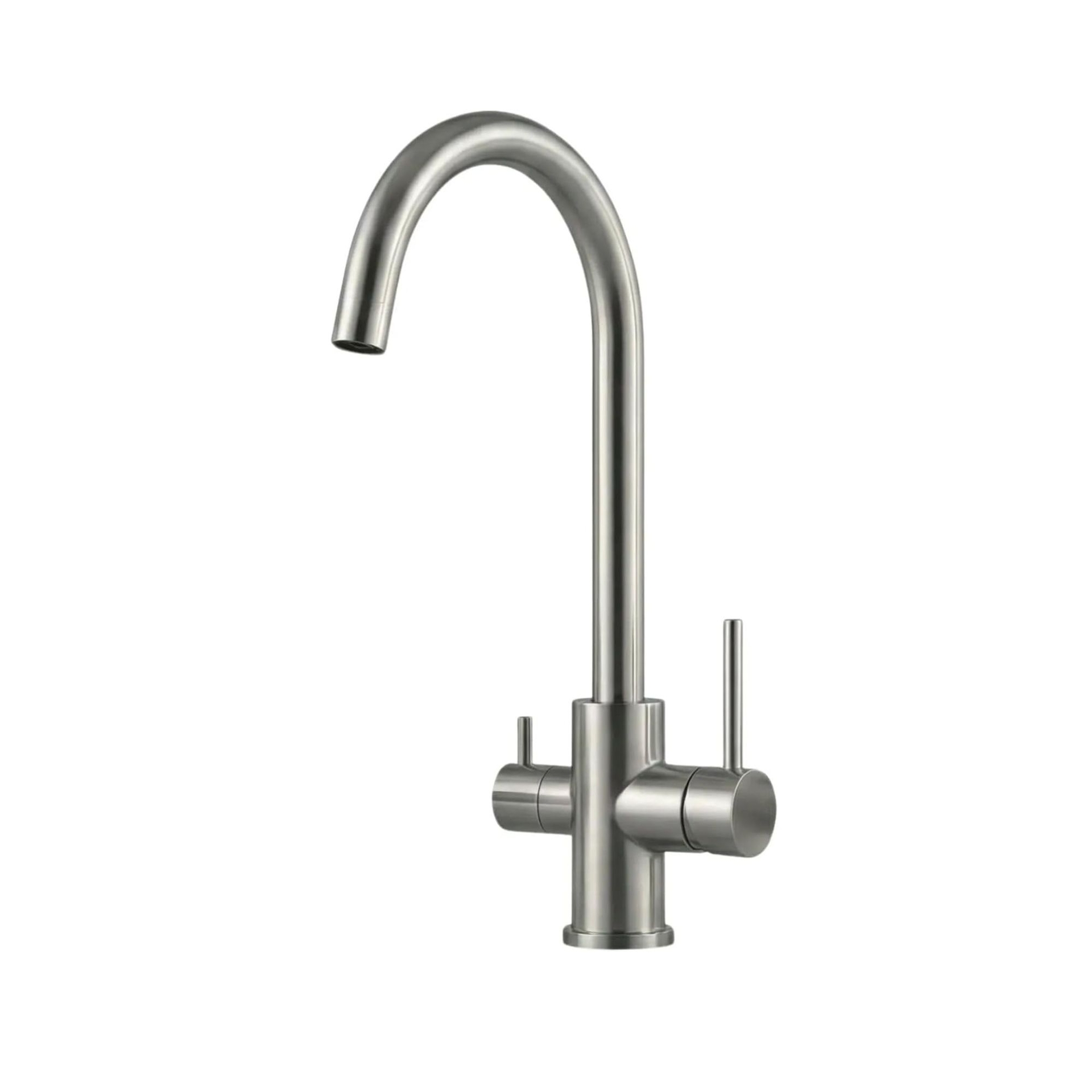 Armatur: VANTO C-Auslauf Edelstahl
