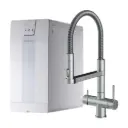 SPRUDELUX® POWER SODA - Premium Untertisch-Sprudelanlage | 20 L/Std. | höchster CO2 Gehalt | kompakt & leistungsstark | Made in Italy