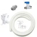 Anschluss-Set für Amway eSpring Wasserfilter - für 3-Wege-Wasserhahn & Zusatz-Wasserhahn - mit oder ohne Rückschlagventil