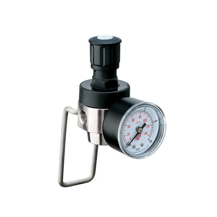 CO2 Druckminderer für 425-g-SodaStream-Zylinder mit Manometer