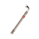 Panzerschlauch 100 cm 1 Zoll ÜM x 1 Zoll ÜM 90° Bogen für Enthärtungsanlage