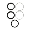 Dichtungsset Bereich Auslauf für Drei-Wege-Armatur HUGO Chrom